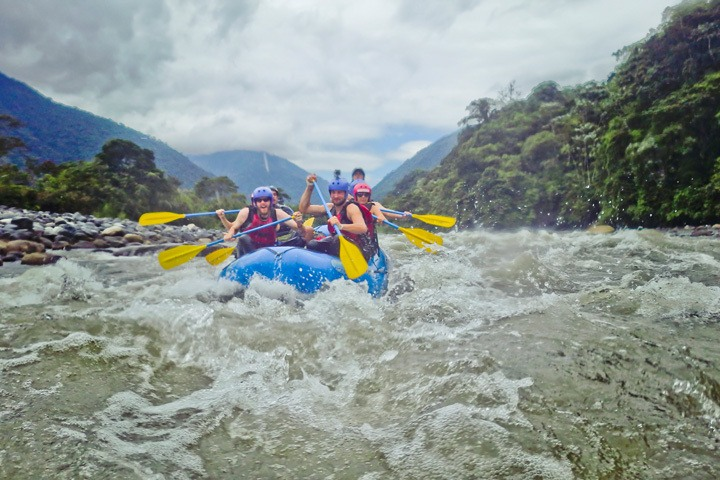 Rafting na Río Pastaza