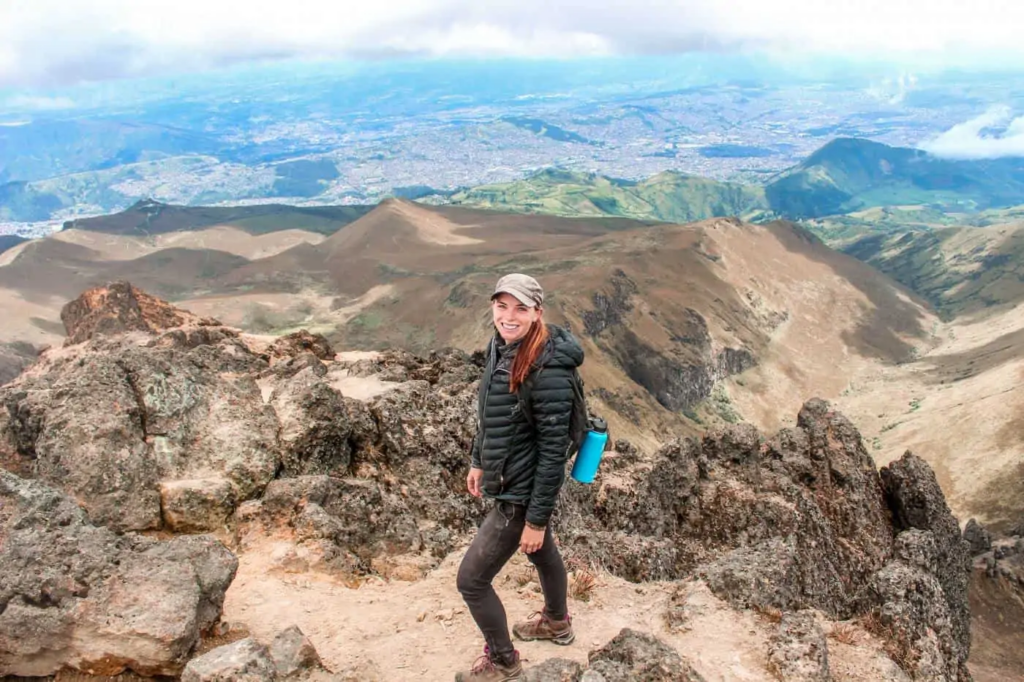 Z Rucu Pichincha je krásný výhled na Quito